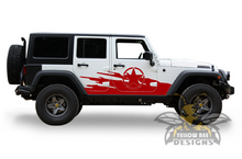 Load image into Gallery viewer, side decals Compatible with Jeep JL Wrangler 4 Door
