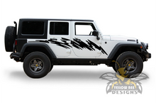 Load image into Gallery viewer, Strike Graphics Kit Vinyl Decal Compatible with Jeep JL Wrangler 4 Door 2018-Present