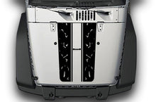 Load image into Gallery viewer, Stripes Hood Graphics decals JL Wrangler Hood stickers