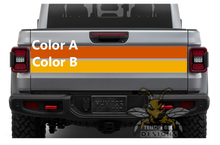 Load image into Gallery viewer, Jeep JT Gladiator 4 Door Scrambler Retro Tailgate Stripes for JT Gladiator