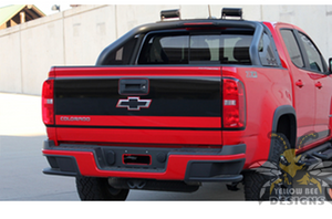 Graphics vinyl for chevy colorado tailgate decal