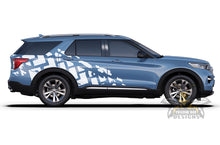 Load image into Gallery viewer, Tire Truck Door Graphics For Ford Explorer decals