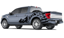 Load image into Gallery viewer, Ford F150 US Flag &amp; Mountains Graphics Decals For Ford F150