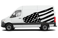 Load image into Gallery viewer, USA Flag Graphics Vinyl Decals Compatible with Mercedes Sprinter