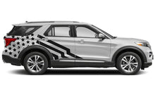 Load image into Gallery viewer, USA Flag Side Door Graphics For Ford Explorer decals