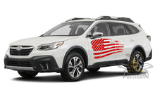 Load image into Gallery viewer, USA Door Side Graphics Vinyl Decals for Subaru Outback