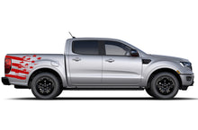 Load image into Gallery viewer, USA Flag Bed Side Graphics Decals Compatible with Ford Ranger