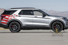 Load image into Gallery viewer, USA Side Back Graphics For Ford Explorer decals