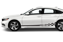 Load image into Gallery viewer, Wavy Flag Side Stripes Graphics Vinyl Decals Compatible with Honda Accord