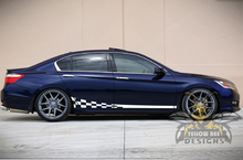 Load image into Gallery viewer, Wavy Flag Side stripes Graphics vinyl decals for Honda Accord