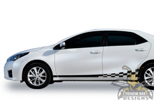 Load image into Gallery viewer, Wavy Side Stripes Graphics Decals for Toyota Corolla