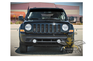 Windshield Vinyl Decal Compatible with Jeep Patriot 2007-Present