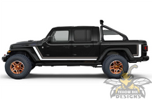 Load image into Gallery viewer, Scrambler Retro Hood Graphics Decals For Jeep Gladiator 2020