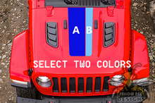 Load image into Gallery viewer, Jeep JT Gladiator 4 Door Scrambler Retro Hood Stripes for JT Gladiator