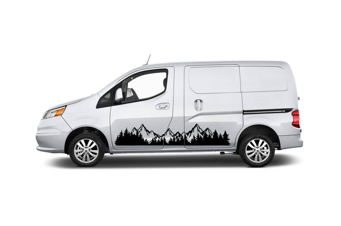 Adventure Graphics Decals Compatible with Nissan NV200