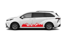 Load image into Gallery viewer, Adventure Mountains Graphics Decals for Toyota Sienna