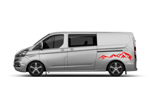 Back Mountain Graphics Decals for Ford Transit Custom