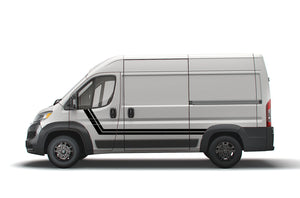 Double Side Stripes Graphics Decals for Dodge Ram ProMaster