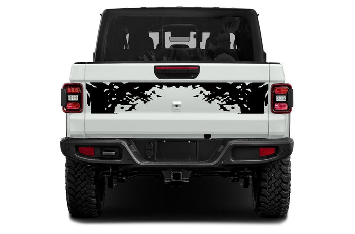 Mud splash Tailgate Decals Compatible with Jeep JT Gladiator