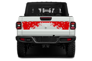Mud splash Tailgate Decals Compatible with Jeep JT Gladiator