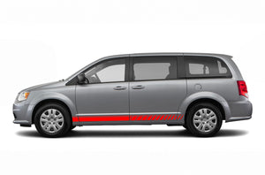 Lower Side Stripes Graphics Decals for Dodge Grand Caravan