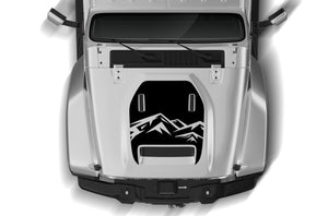 Mountain Hood Graphics Decals Compatible with Jeep JT Gladiator Mojave