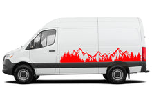 Load image into Gallery viewer, Mountain Range Graphics Decals Compatible with Mercedes Sprinter