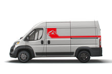 Load image into Gallery viewer, Mountain Side Stripes Graphics Decals for Dodge Ram ProMaster