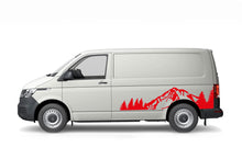 Load image into Gallery viewer, Mountains Graphics Decals for Volkswagen Transporter