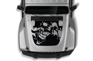 Nightmare Hood Graphics Decals Compatible with Jeep JL Wrangler