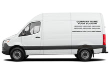 Load image into Gallery viewer, Package company decals Vinyl letters compatible with Mercedes Sprinter