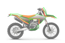 Load image into Gallery viewer, KTM EXC, XC &amp; XCF 150, 250, 300, 350, 450 &amp; 500 Precut paint protection film (PPF)