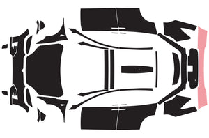 Tesla Model X 2016-2021 PreCut PPF (Rear Bumper)