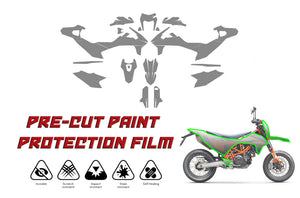 KTM 690 SMC-R Precut paint protection film (PPF)