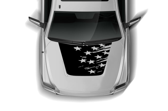 USA Stars Hood Graphics Decal for Toyota Tundra 2007 - 2021