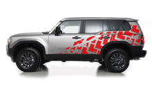 Load image into Gallery viewer, Tire Truck Side Graphics Compatible decals for Toyota Land Cruiser