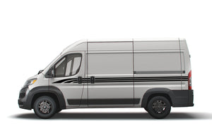 Triple Side Stripes Graphics Decals for Dodge Ram ProMaster