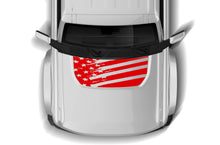 Load image into Gallery viewer, USA Flag Hood Graphics Decal Compatible with Ford Bronco