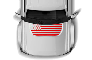 US Flag Hood Graphics Decal Compatible with Ford Bronco