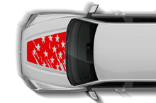 Load image into Gallery viewer, US Flag Hood Graphics Decals Compatible with Toyota Tundra 3rd Gen