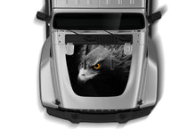 Load image into Gallery viewer, Wild Hawk Print Hood Graphics Decals Compatible with Jeep JL Wrangler