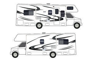 Replacement Decals Compatible with Motorhome class C Thor Freedom Elite RV