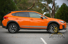 Load image into Gallery viewer, Lower side stripes Graphics decals for Subaru Crosstrek