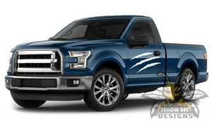 Scratches Graphics Ford F150 Regular Cab decals
