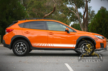 Load image into Gallery viewer, Lower side stripes Graphics decals for Subaru Crosstrek