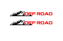 Load image into Gallery viewer, 2 x Off Road Mountains Vinyl Decals