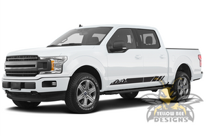 Ford F150 Stripes Mountains Decals Graphics Compatible with Ford F150