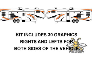 Decals For RV, Camper, Trailer, Motor-Ηome, Hauler, Caravan Graphics
