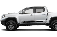Load image into Gallery viewer, Adventure Mountains Side Stripes Graphics Vinyl Decals Compatible with Chevrolet Colorado Crew Cab