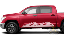 Load image into Gallery viewer, Adventure Mountains Side Graphics Vinyl Decals for Toyota Tundra